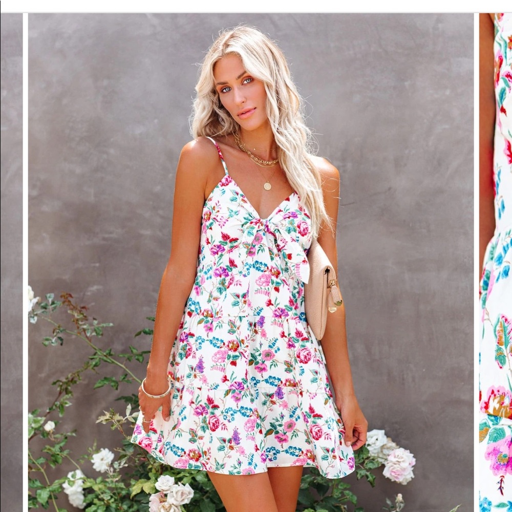 *NWT* Vici floral babydoll dress